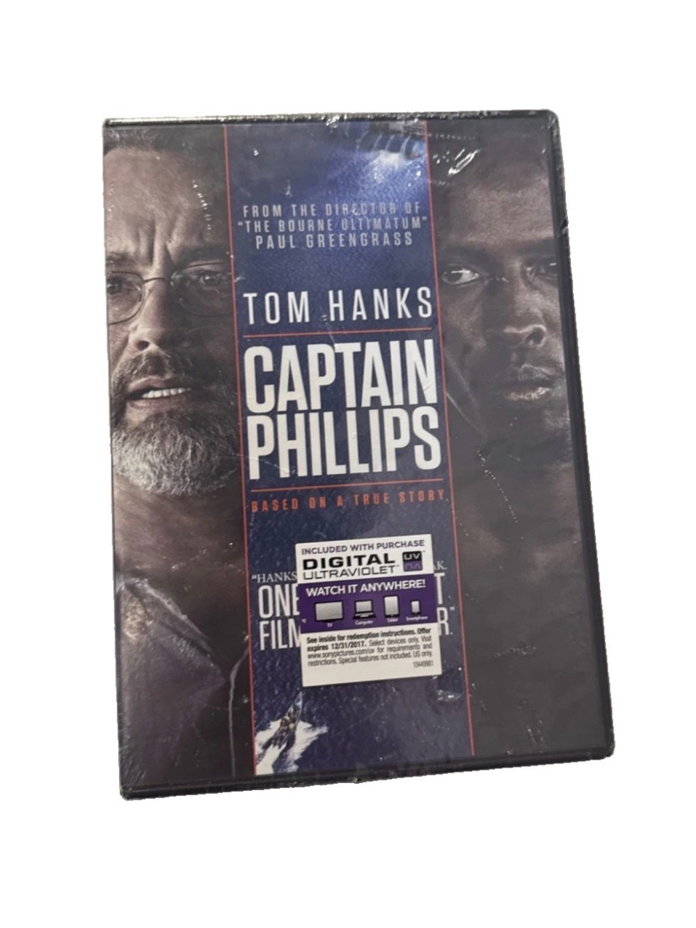 Captain Phillips (DVD, 2014, Brian NEW Sealed